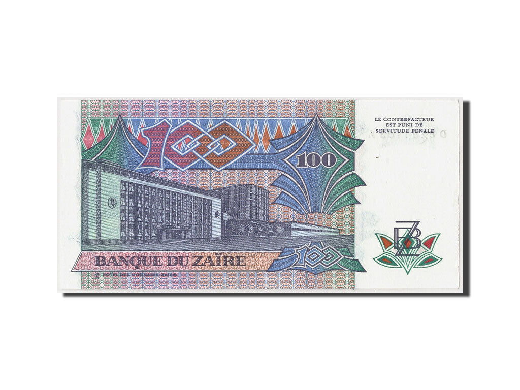 Banknote, Zaire, 100 Zaïres, 1988, 1988-10-14, UNC(65-70)