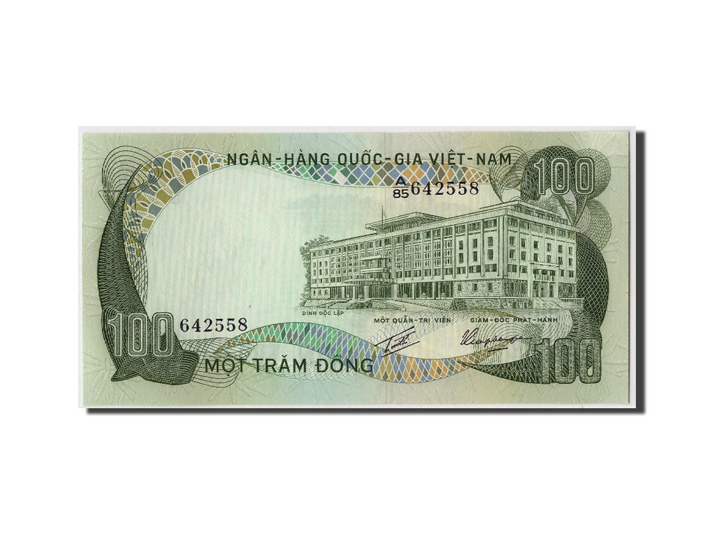 Banconote, Vietnam del Sud, 100 Dông, FDS