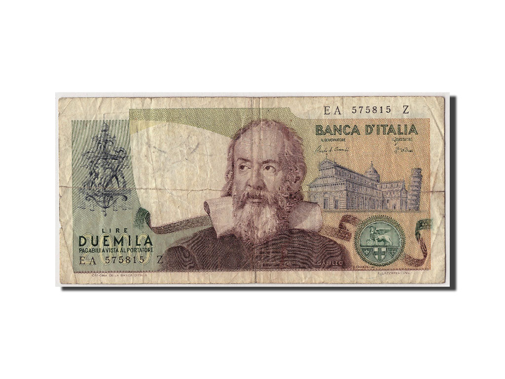 Geldschein, Italien, 2000 Lire, 1983, 1983-10-24, S