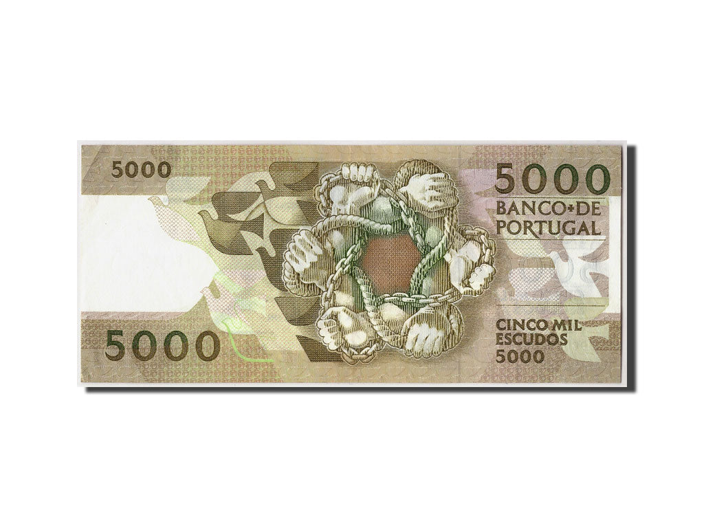 Billet, Portugal, 5000 Escudos, 1993, 1993-03-18, SUP+
