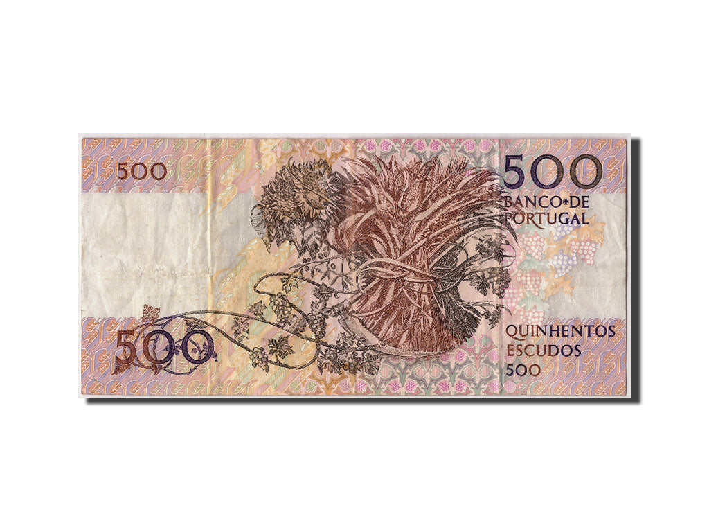 Banknote, Portugal, 500 Escudos, 1992, 1992-02-13, VF(30-35)