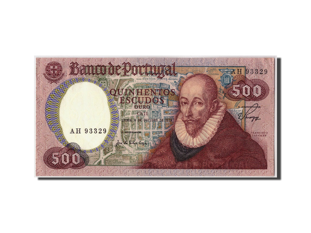 Banknote, Portugal, 500 Escudos, 1979-10-04, AU(50-53)