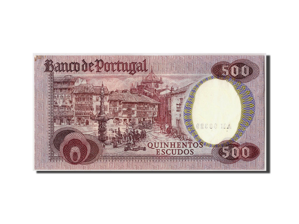 Banknote, Portugal, 500 Escudos, 1979-10-04, AU(50-53)