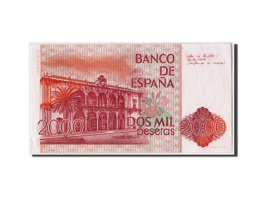 Banconote, Spagna, 2000 Pesetas, 1980, 1980-07-22, SPL