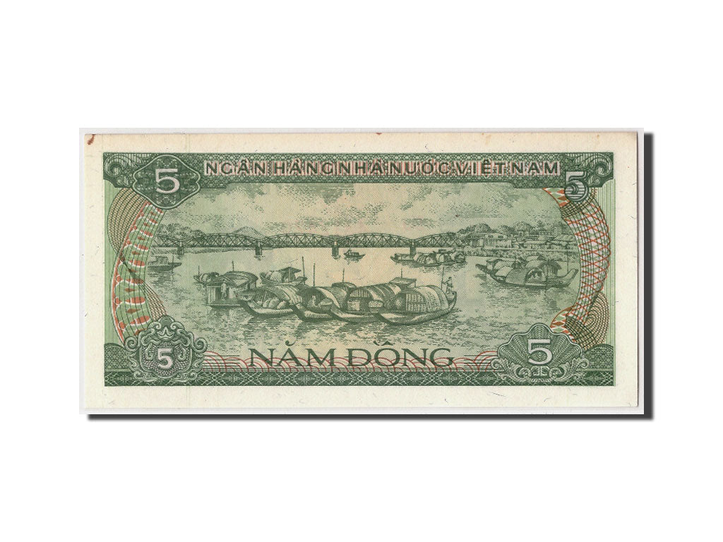 Geldschein, Viet Nam, 5 D<ox>ng, 1985, VZ+