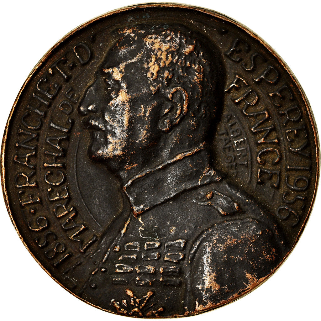 Frankrijk, Medaille, Maréchal Franchet d'Esperey, Politics, Society, War, De