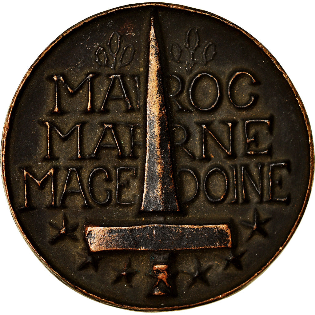 Frankrijk, Medaille, Maréchal Franchet d'Esperey, Politics, Society, War, De