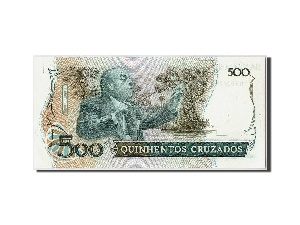 Billete, 500 Cruzados, Brasil, EBC