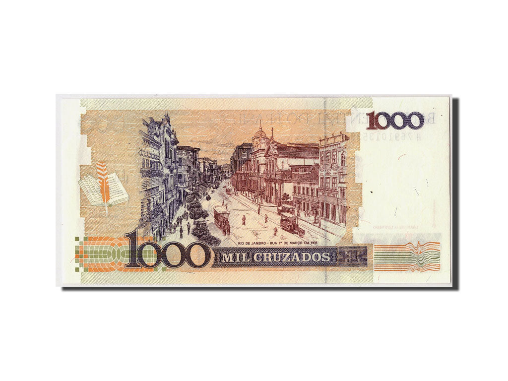 Banknote, Brazil, 1000 Cruzados, UNC(65-70)