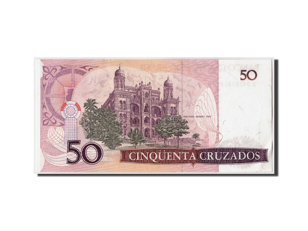 Banknote, Brazil, 50 Cruzados, UNC(60-62)
