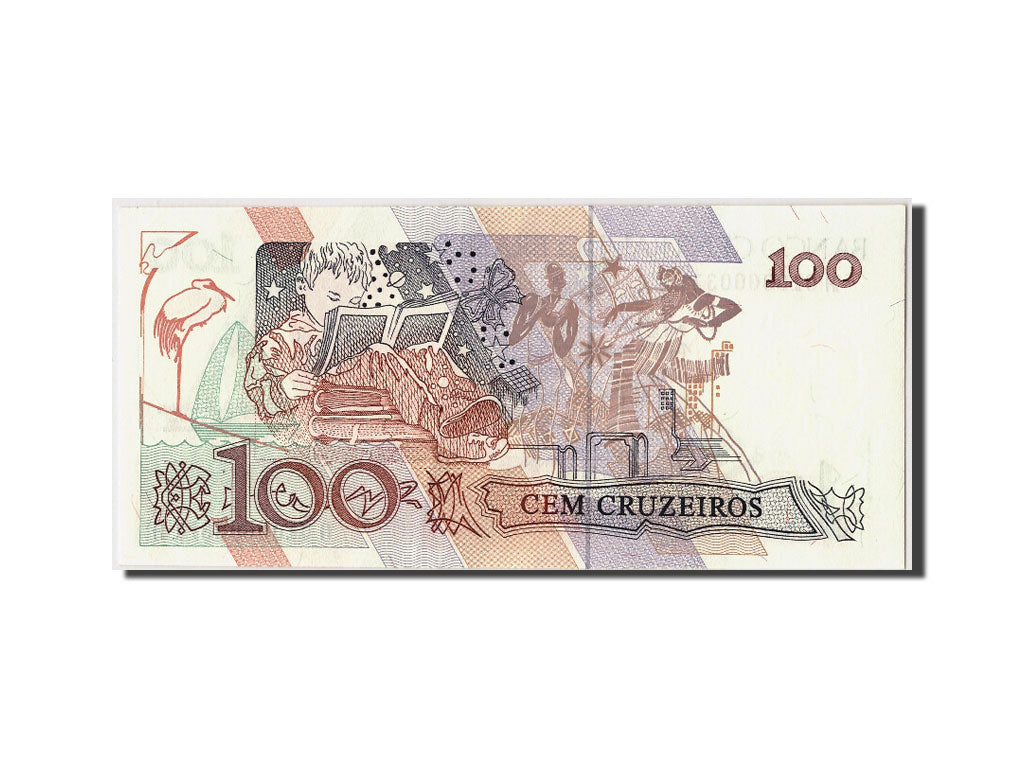 Billete, 100 Cruzeiros, Brasil, UNC