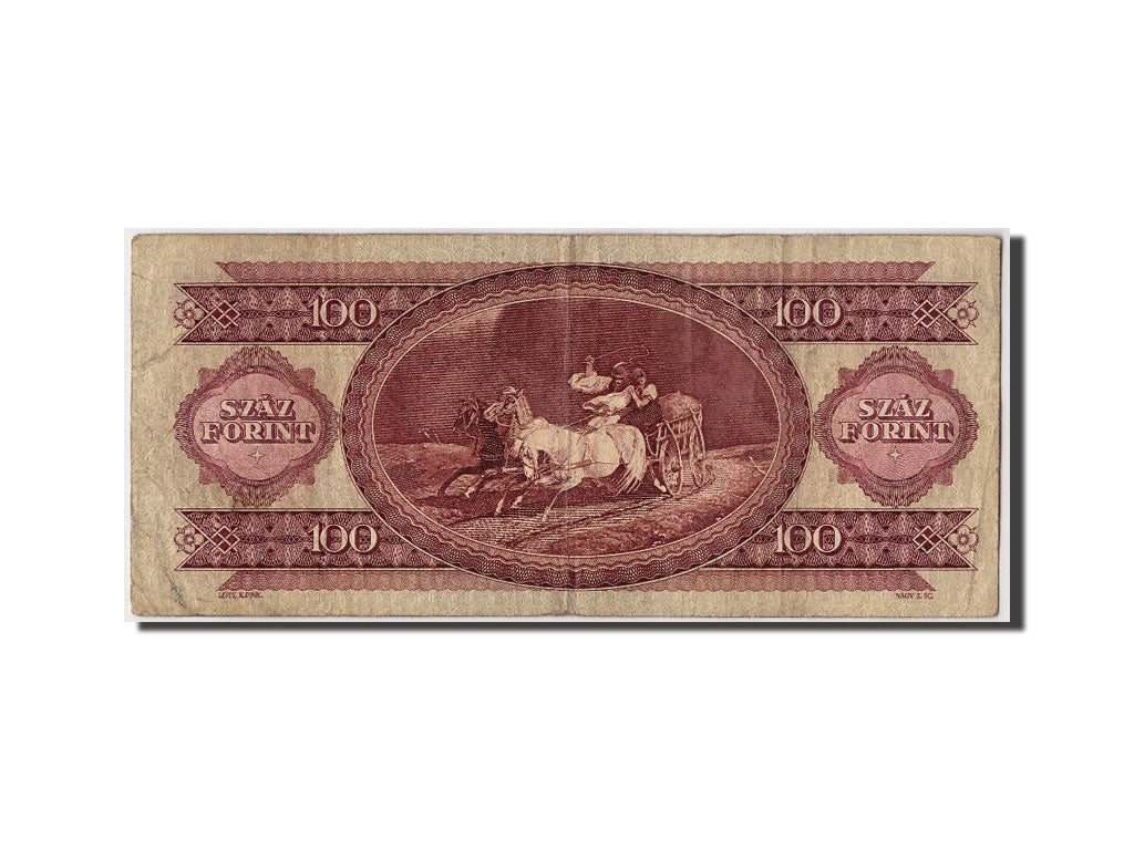 Banknote, Hungary, 100 Forint, 1984, 1984-10-30, VF(20-25)