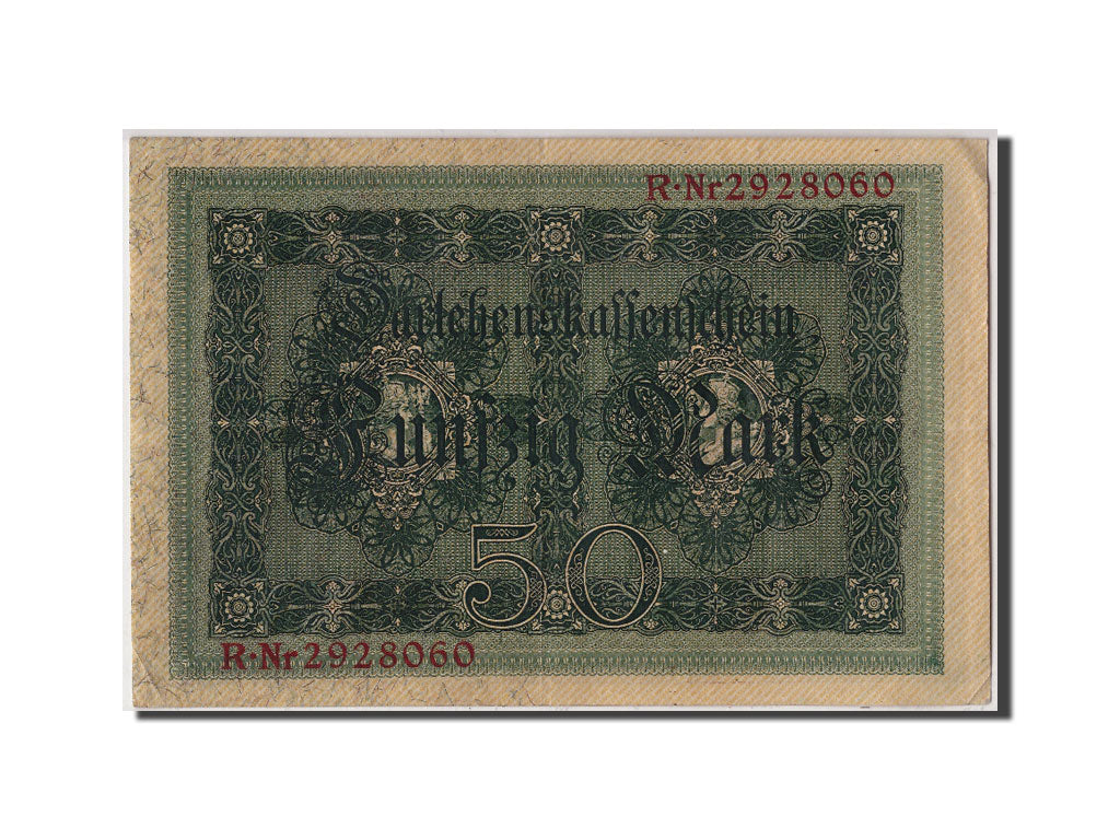 Banknote, Germany, 50 Mark, 1914, 1914-08-05, EF(40-45)