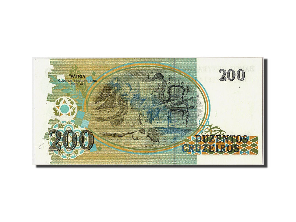 Billete, 200 Cruzeiros, Brasil, UNC