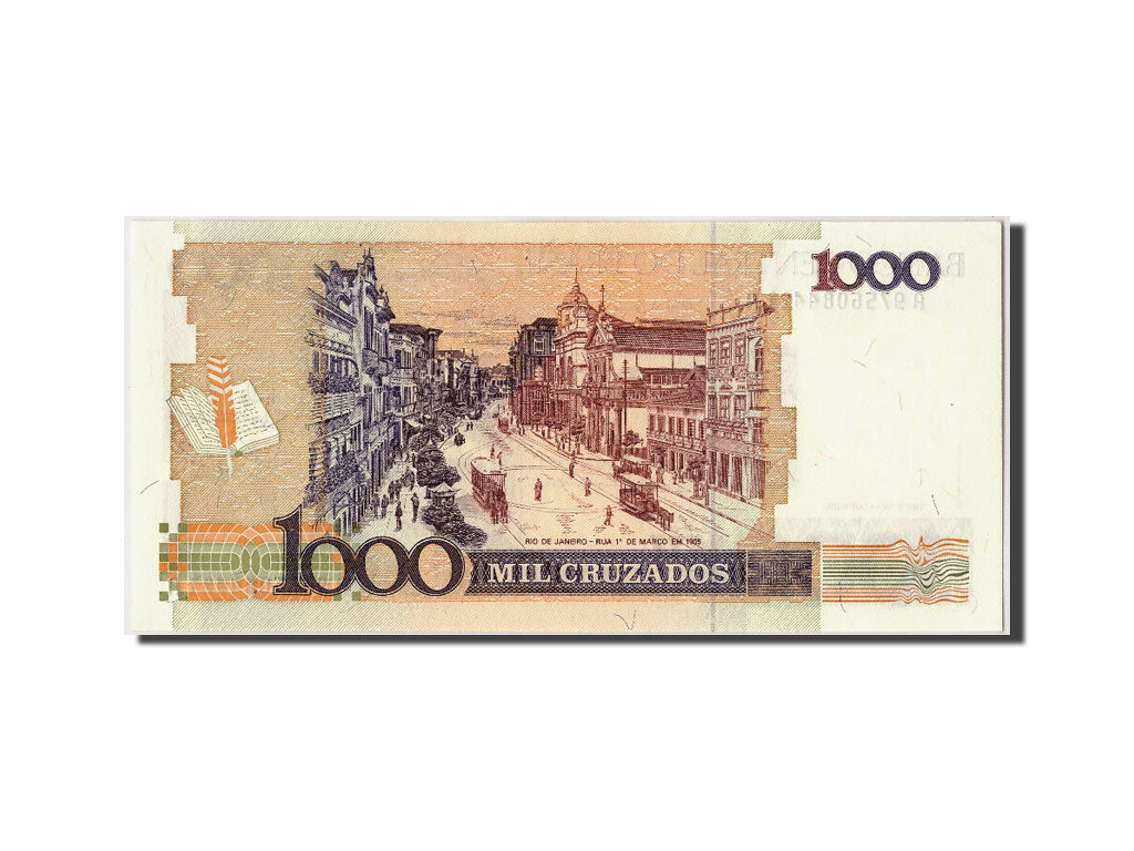 Billete, 1000 Cruzados, Brasil, SC