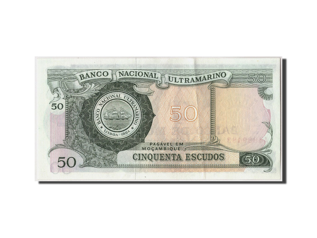 Banknot, Mozambik, 50 Escudos, UNC(60-62)