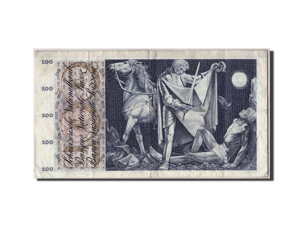Banknote, Switzerland, 100 Franken, 1970, 1970-01-05, VF(30-35)