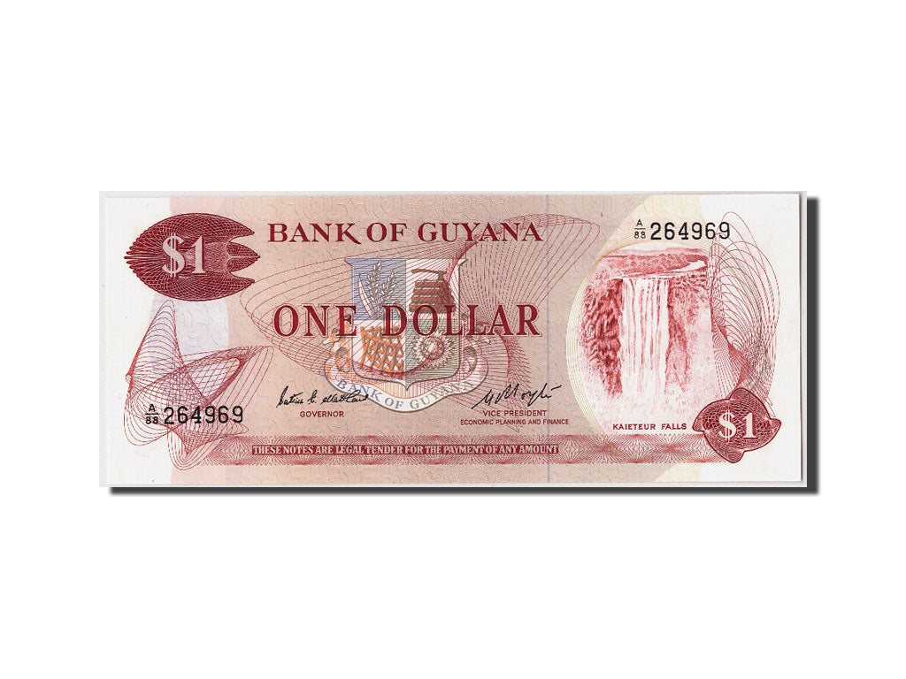 Banknote, Guyana, 1 Dollar, UNC(65-70)