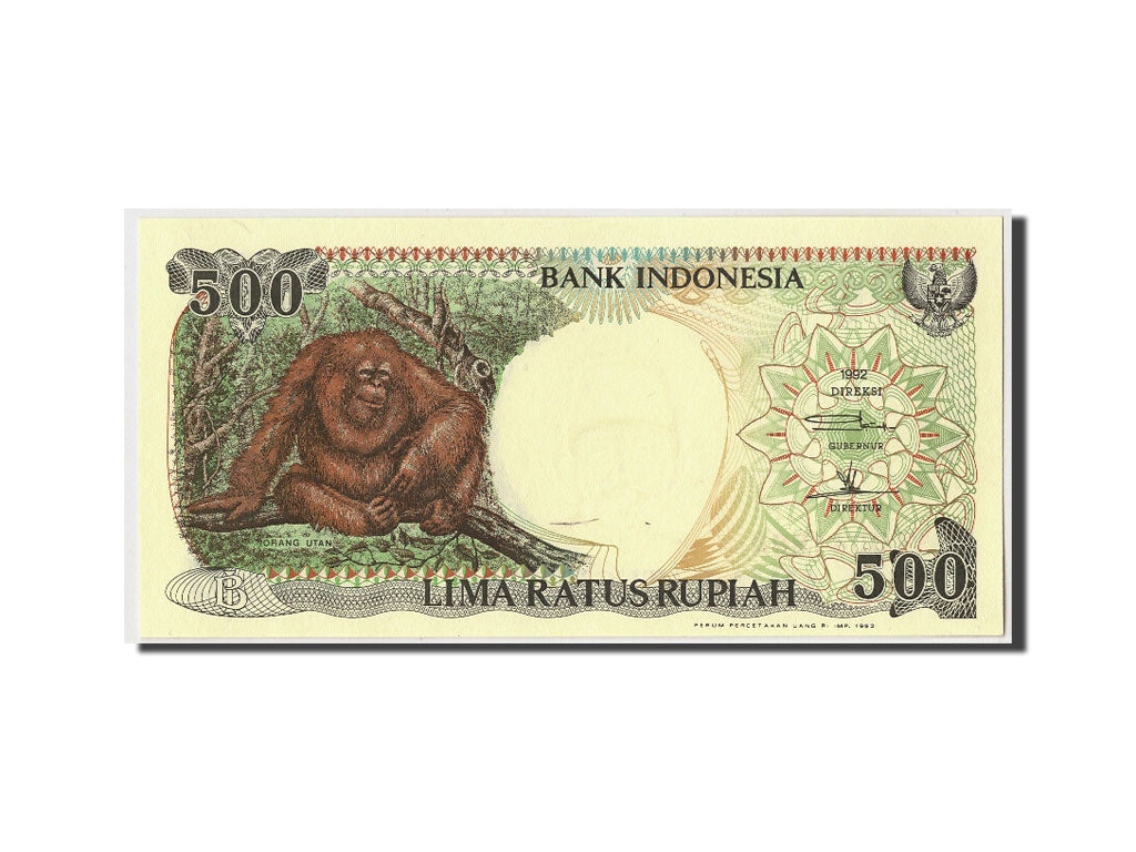 Banconote, Indonesia, 500 Rupiah, 1992, FDS