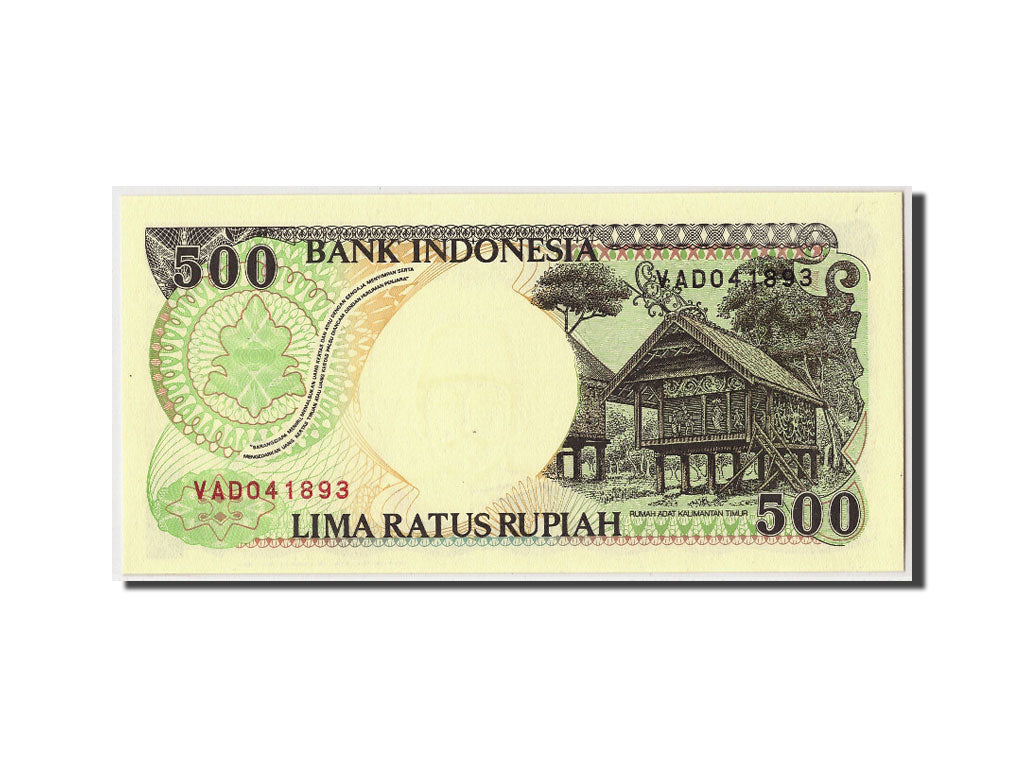 Banconote, Indonesia, 500 Rupiah, 1992, FDS