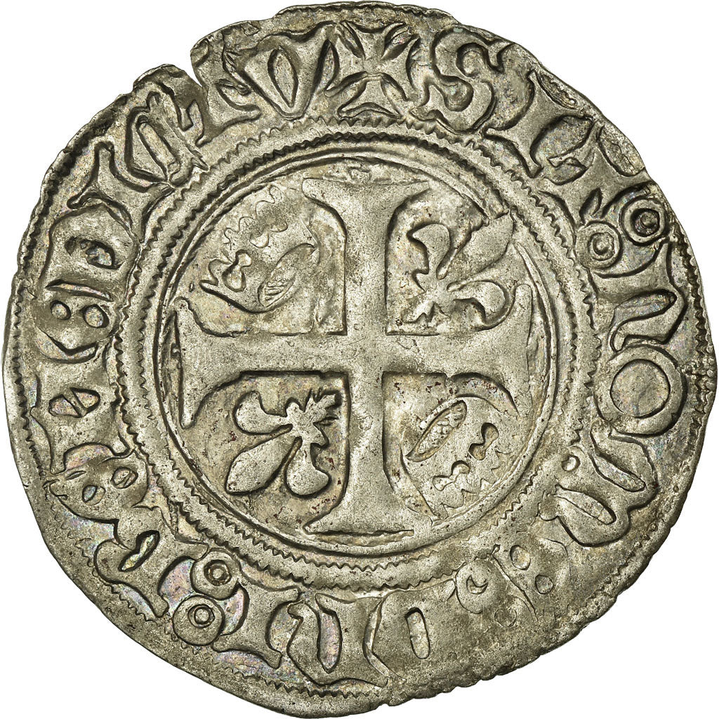 Coin, France, Blanc, Tours, AU(55-58), Billon, Duplessy:377C