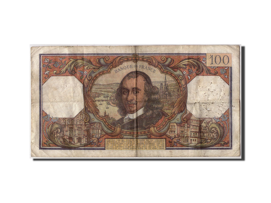 Banknote, France, 100 Francs, 100 F 1964-1979 ''Corneille'', 1968, 1968-03-07