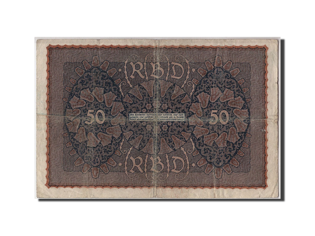 Geldschein, Deutschland, 50 Mark, 1919, 1919-06-24, S
