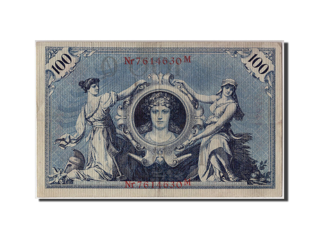 Geldschein, Deutschland, 100 Mark, 1908, 1908-02-07, S+