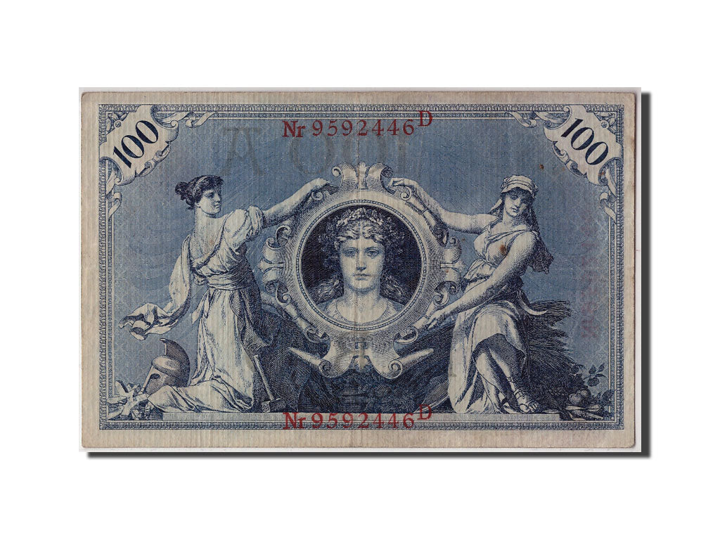 Geldschein, Deutschland, 100 Mark, 1908, 1908-02-07, S
