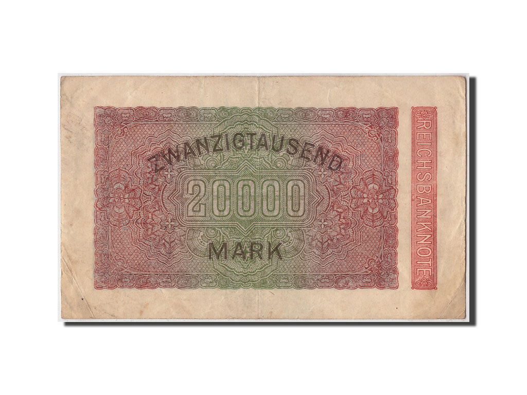 Billete, 20,000 Mark, 1923, Alemania, 1923-02-20, BC+