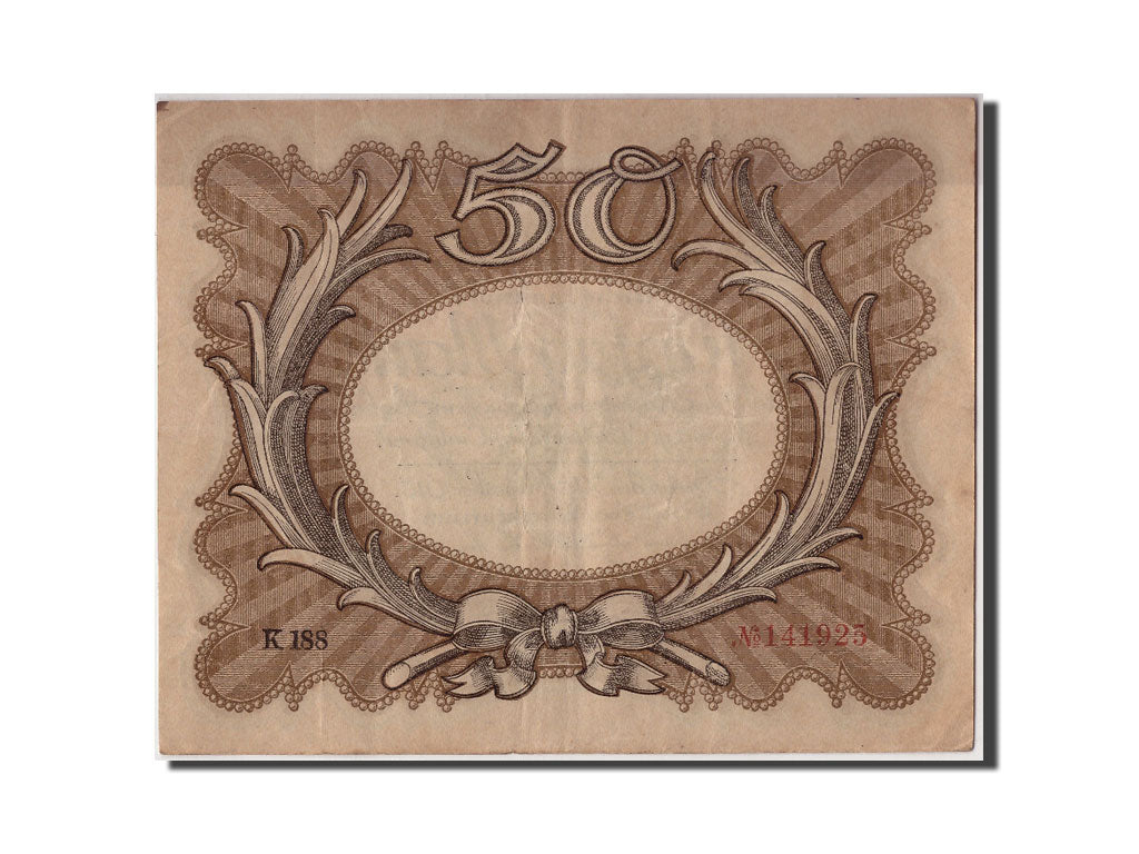 Billete, 50 Mark, 1918, Alemania, 1918-11-30, MBC