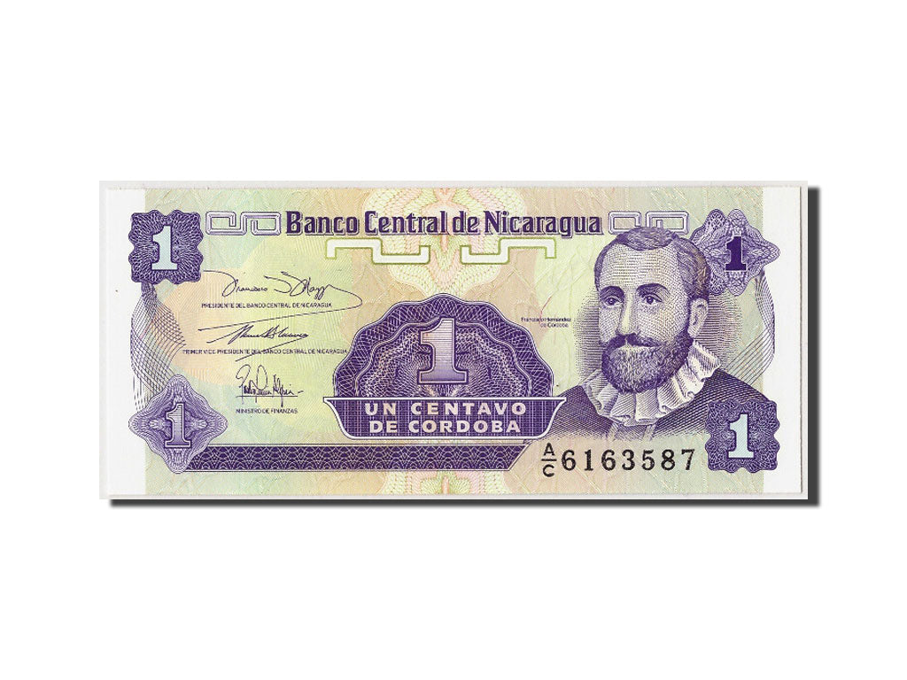 Banknot, Nicaragua, 1 Centavo, UNC(65-70)
