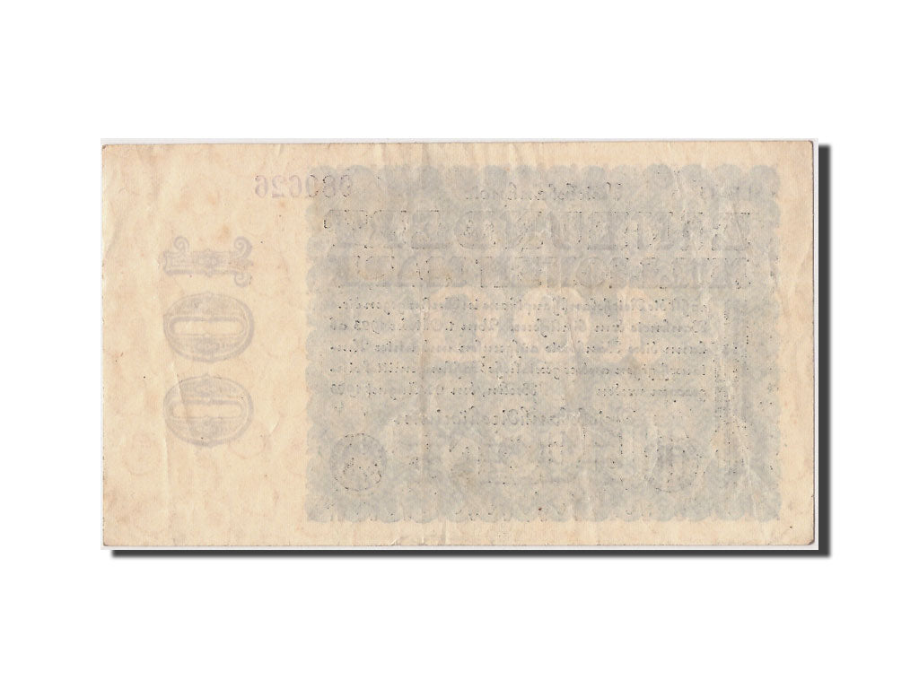 Billete, 100 Millionen Mark, 1923, Alemania, 1923-08-22, MBC+