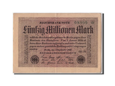 Banknote, Germany, 50 Millionen Mark, 1923, 1923-09-01, VF(30-35)
