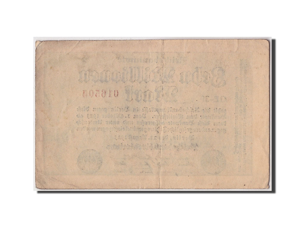 Banknote, Germany, 10 Millionen Mark, 1923, 1923-08-22, VF(20-25)