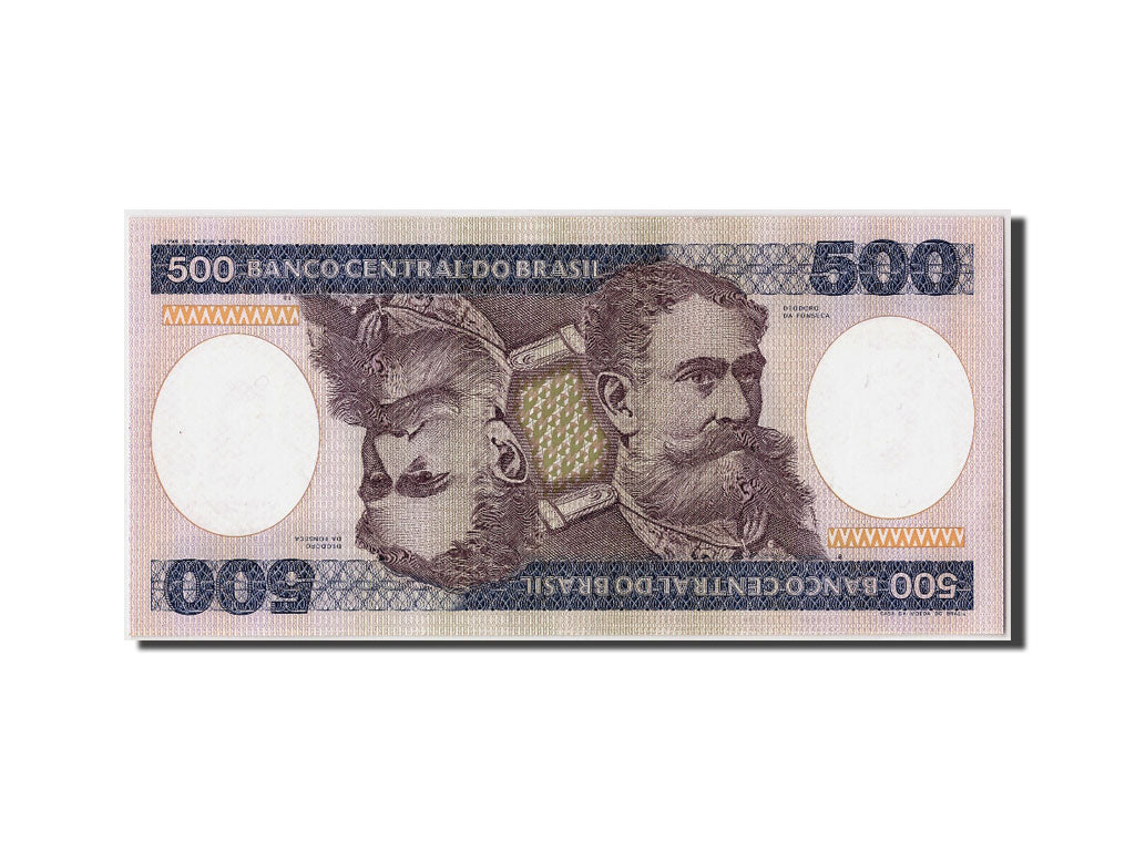 Banknote, Brazil, 500 Cruzeiros, undated (1981), Undated, KM:200a, UNC(65-70)