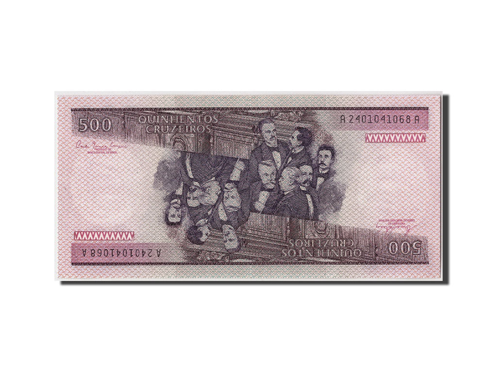 Banknote, Brazil, 500 Cruzeiros, undated (1981), Undated, KM:200a, UNC(65-70)