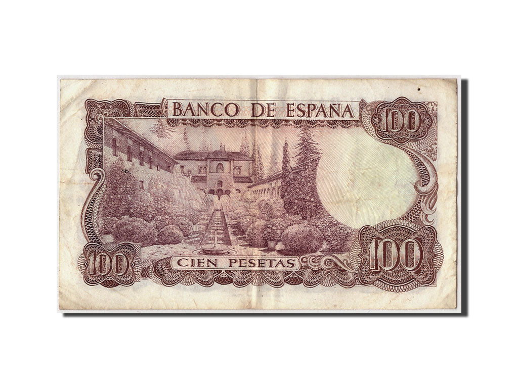 Banknote, Spain, 100 Pesetas, 1970, 1970-11-17, KM:152a, VF(30-35)
