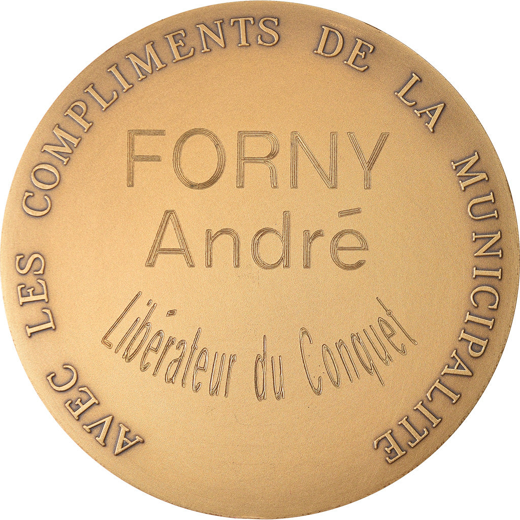 Frankrijk, Medaille, Le Conquet, Bretagne, Geography, Pichard, UNC-, Bronze