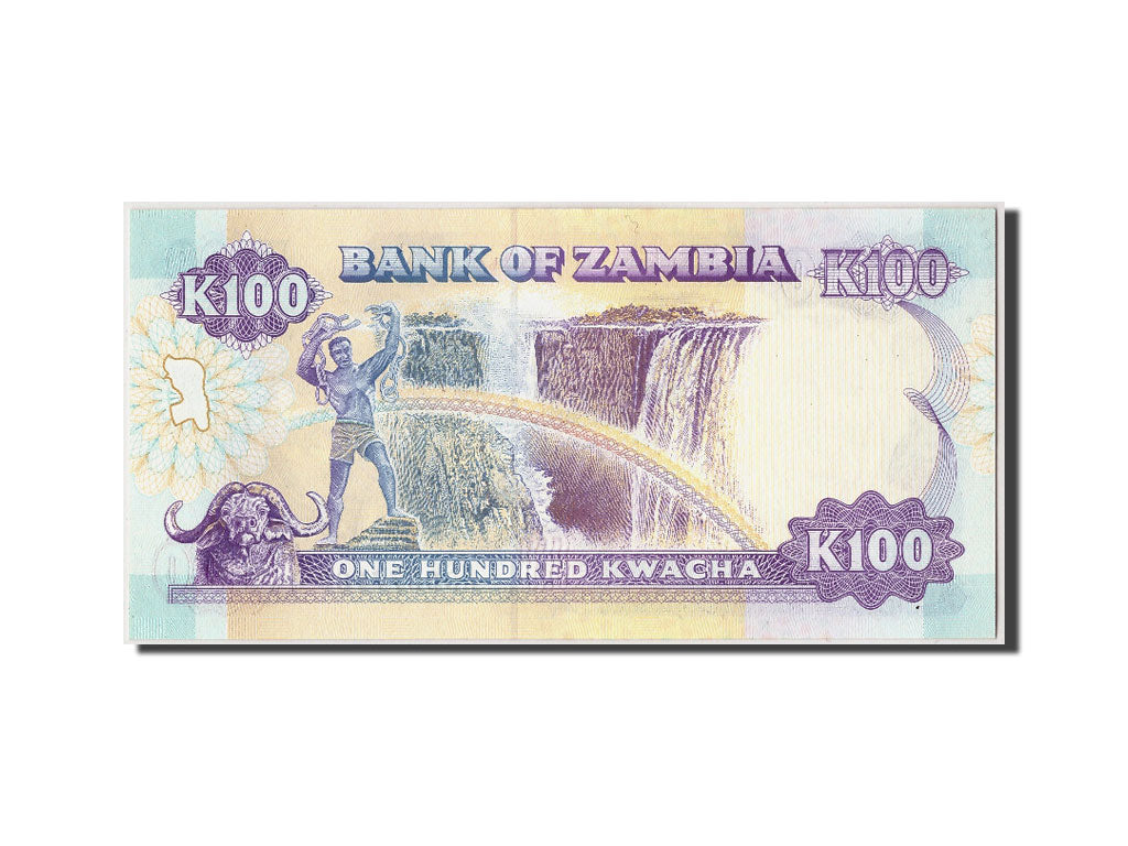 Banknote, Zambia, 100 Kwacha, Undated (1991), Undated, KM:34a, UNC(65-70)