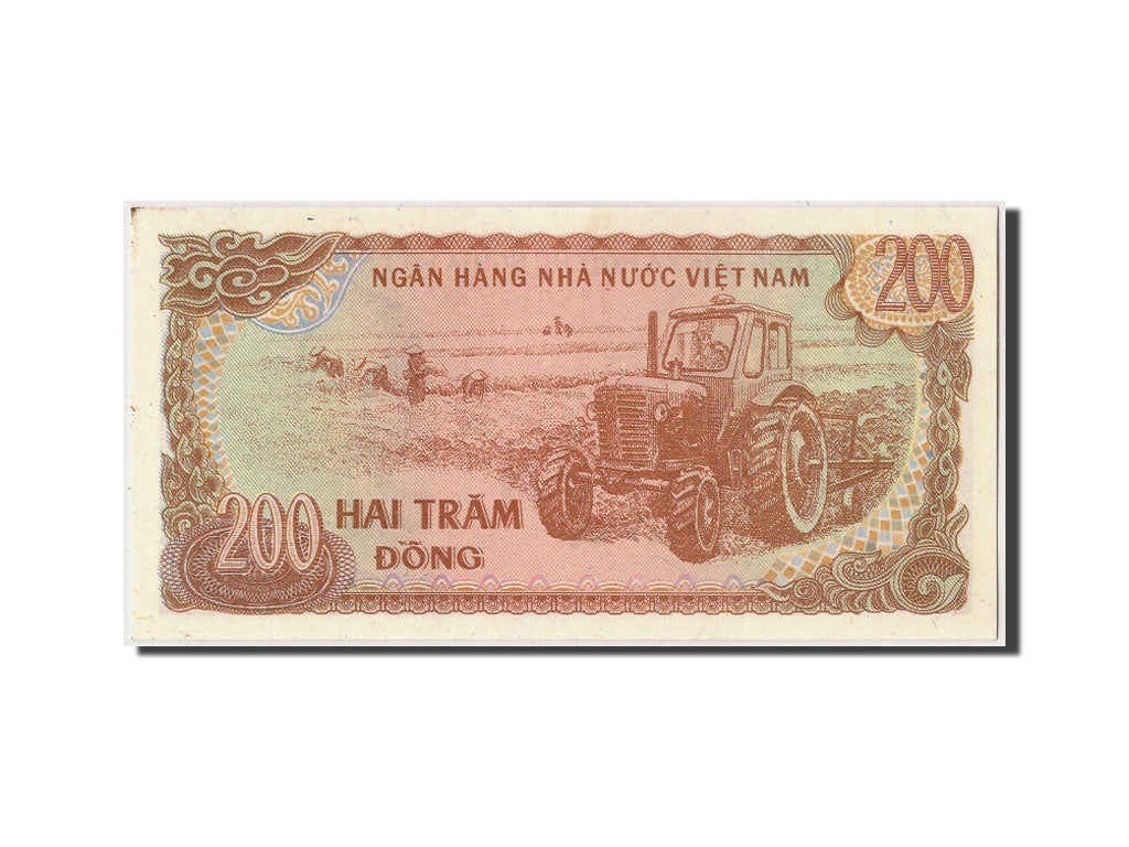 Banknote, Viet Nam, 200 Dông, 1987, Undated, KM:100b, UNC(65-70)