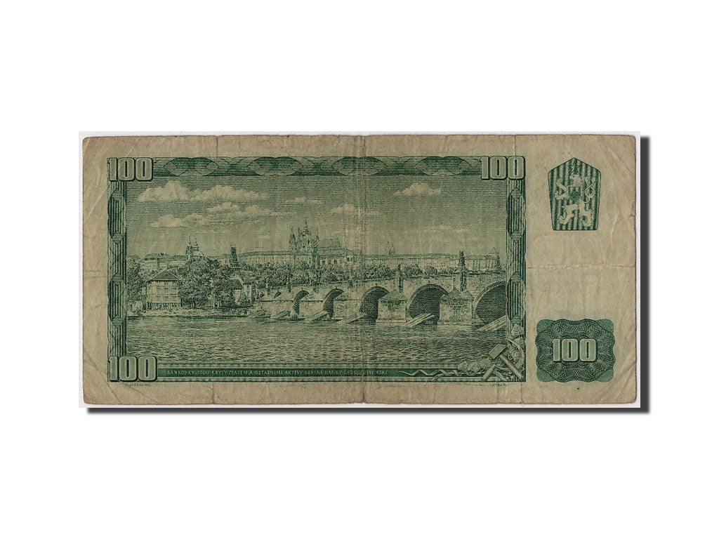 Banknote, Czechoslovakia, 100 Korun, 1961, Undated, KM:91a, VF(20-25)