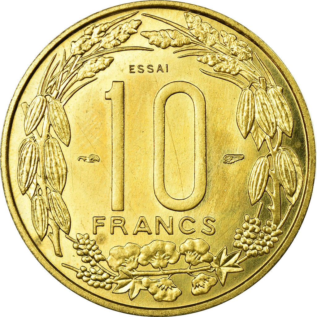 Moneta, Camerun, 10 Francs, 1958, Paris, SPL, Alluminio-bronzo, Lecompte:28