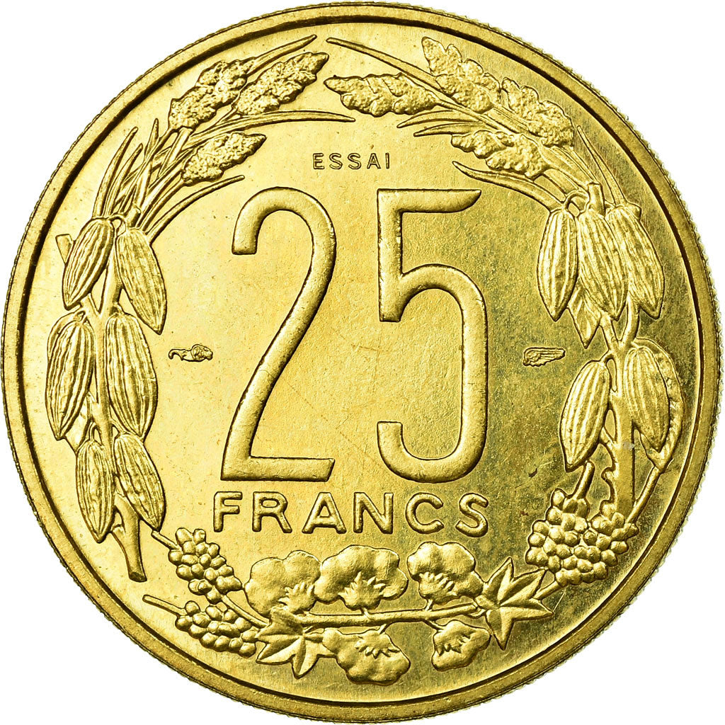 Moneta, Camerun, 25 Francs, 1958, Paris, SPL, Alluminio-bronzo, Lecompte:30