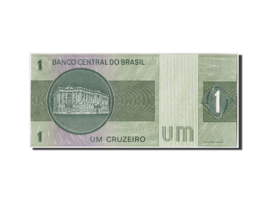 Banknot, Brazylia, 1 Cruzeiro, Undated (1972-80), Undated, KM:191Ac, UNC(63)