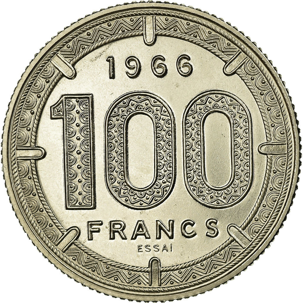 Moneta, Camerun, 100 Francs, 1966, Paris, SPL, Nichel, KM:E11