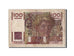 Billete, Francia, 100 Francs, 100 F 1945-1954 ''Jeune Paysan'', 1953