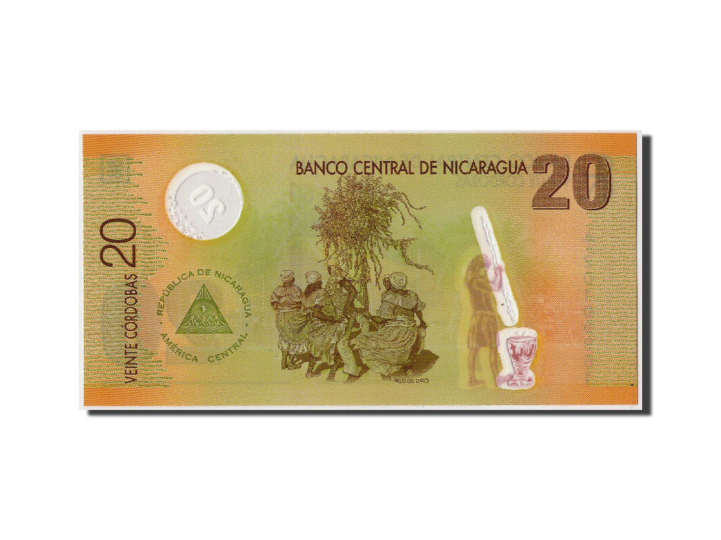 Billete, 20 Cordobas, 2007, Nicaragua, KM:202, 2007-09-12, UNC