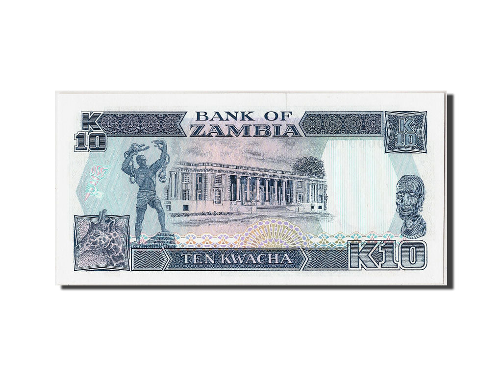 Banknote, Zambia, 10 Kwacha, Undated (1989-91), Undated, KM:31b, UNC(65-70)