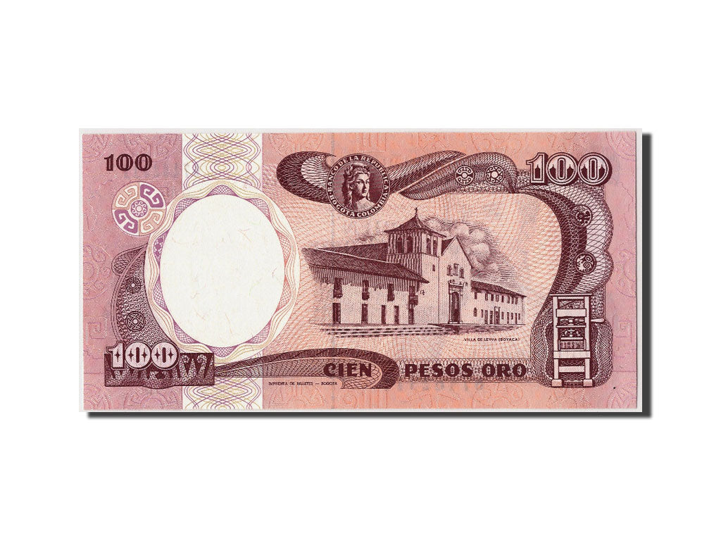 Billete, 100 Pesos Oro, 1990, Colombia, KM:426e, 1990-01-01, UNC